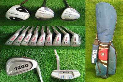  Full set of Wilson golf clubs for sale