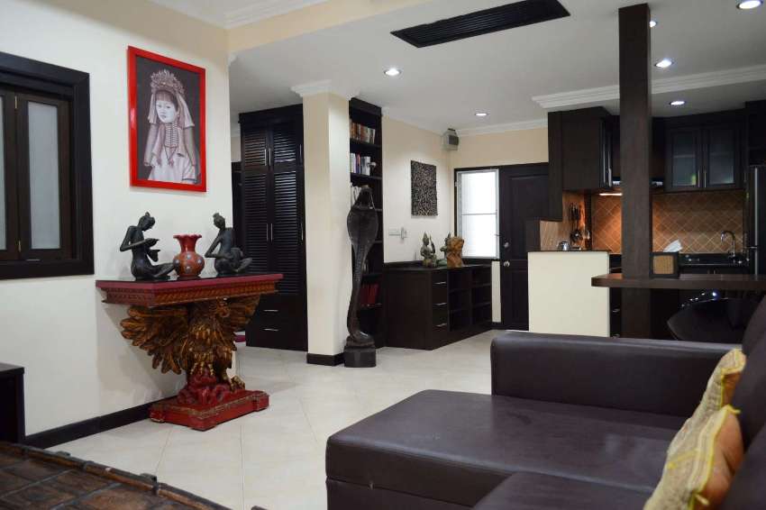 Large Thai Bali interior designed condominium