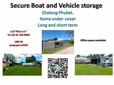 Secure Boat and Vehicle storage