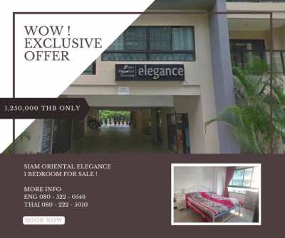WOW ! EXCLUSIVE OFFER 1,250,000 THB ONLY ! 