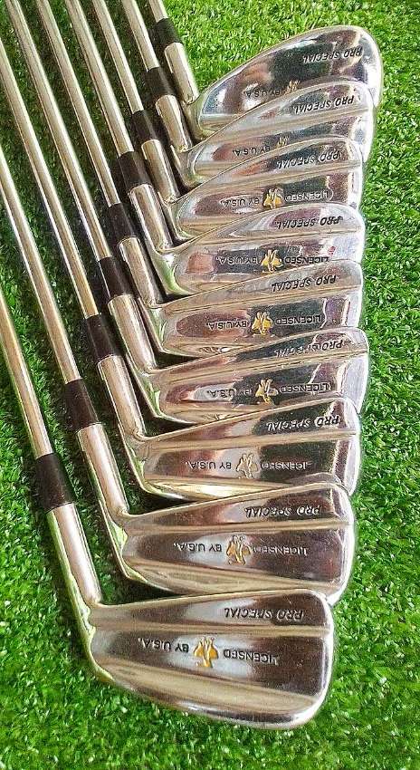 Englishman selling  Ray Frinkle USA Pro Special iron set