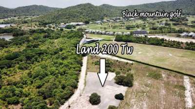 Land in Hua hin Black mountain golf (800 m²)