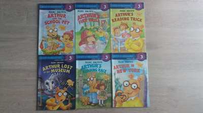 STEP INTO READING ENGLISH LEVEL 3 READING ON YOUR OWN-6 ARTHUR'S BOOKS