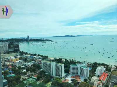 Condo Centric Sea for Rent at Central Pattaya with Sea View, High Floo