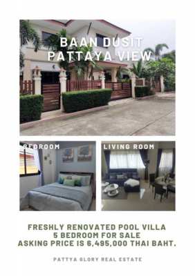 Freshly Renovated Pool Villa 5 Bedroom For Sale 