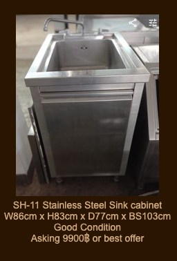Stainless Steel Sink cabinet