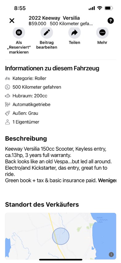 Keeway Versilia 150cc