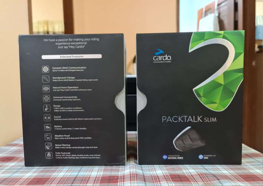 Cardo Packtalk Slim - 2 units - new