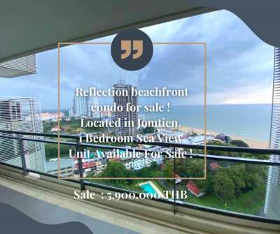 Reflection beachfront condo 1 Bedroom for sale ! 