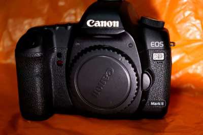 Canon EOS 5D Mark II 21.1MP Professional Full Frame DSLR Camera Black 
