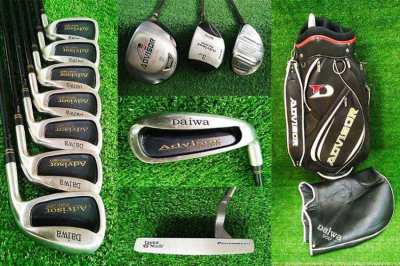 Diawa Advisor set of golf clubs in bag