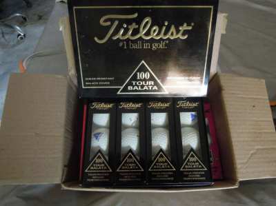 36 TITLEIST GOLF BALLS    NEW IN BOX  PRICE INCLUDES SHIPPING 