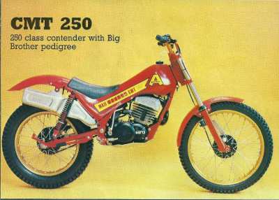 Rare trial motorcycle 1982 ARMSTRONG CMT250