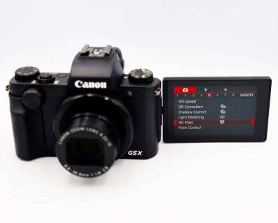 Canon PowerShot G5 X Premium Compact Camera, 1 Inch 20.2MP Sensor, G5X