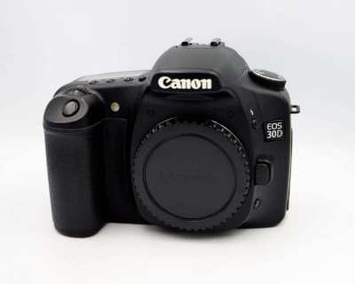 Canon EOS 30D Semi-Professional DSLR Camera Black Magnesium Alloy body