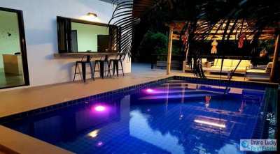 For sale furnished villa with swimming pool in Lamai Koh Samui