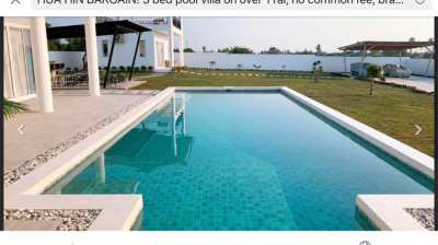 5 bedroom pool villa