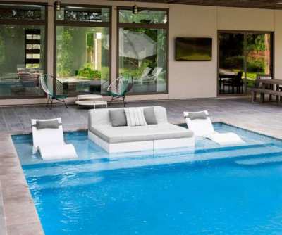 In-pool furniture