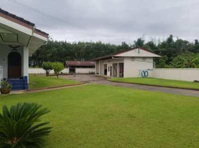 House with Adjoining Rubber Plantation for sale