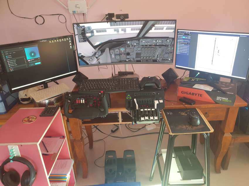 Top End Gaming PC (with top end Flight Sim Rig)