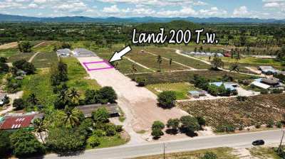 Land 200 T.w.(800 m²) in Hua hin soi 112 (Thung yao)