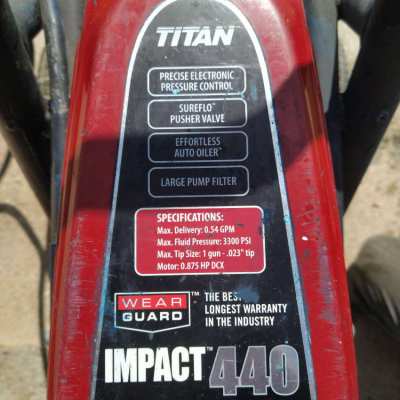 Airless Sprayer - Titan Impact 440