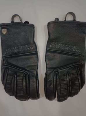 HARLEY DAVIDSON GENUINE MOTORCYCLE LEATHER GLOVES-As NEW NEVER USED  
