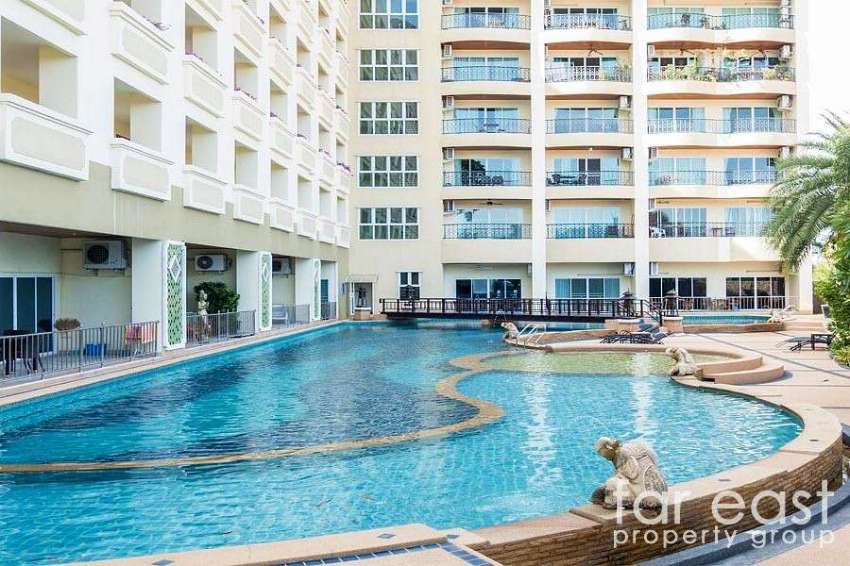 80 sqm Jomtien 1 Bedroom Condo For For Sale With Tenant