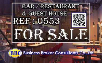 #Ref: 0553 - Guesthouse/Bar/Restaurant FOR SALE