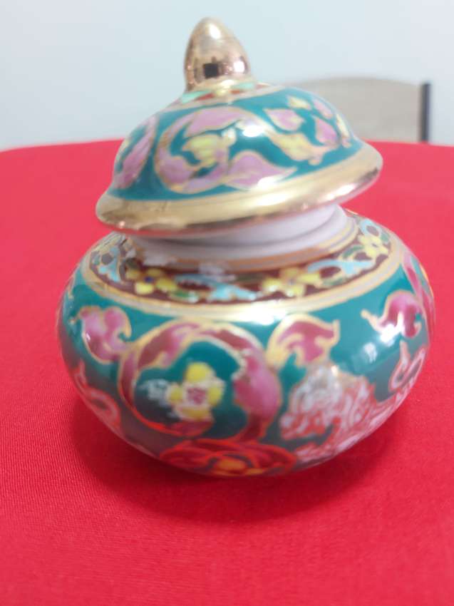 FINAL REDUCTION FREE DELIVERY Thai lidded jar 