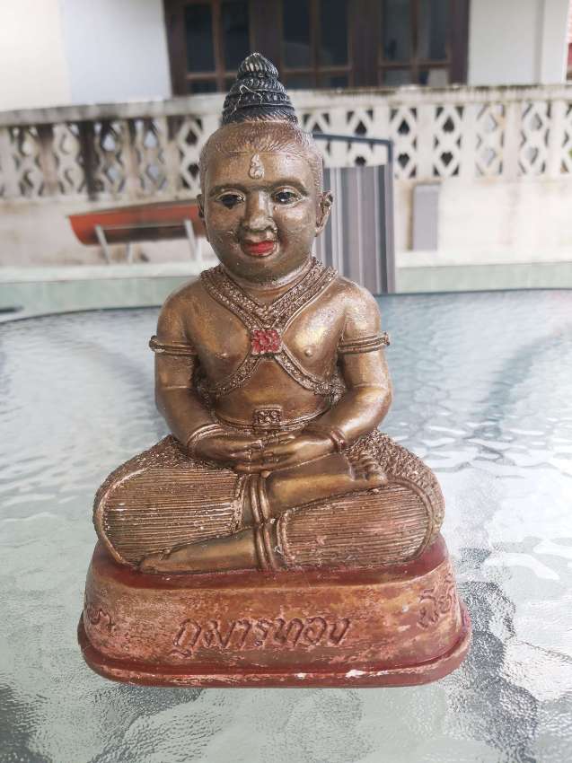SALE NOW ON FREE DELIVERY  Rare and old statue of KUMAN THONG
