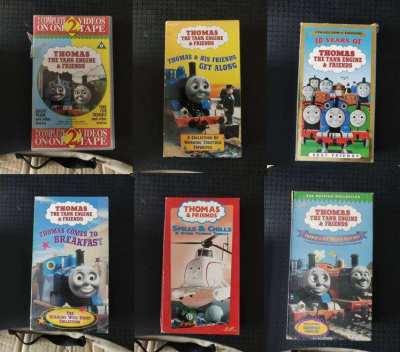 Thomas the Tank Engine, Teletubbies and Postman Pat VHS/VCD
