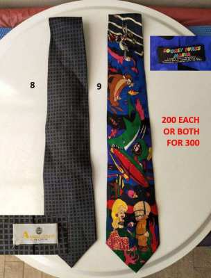 Selection of Neckties – Marks & Spencer, YSL, Jim Thompson Silk and Ot