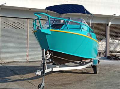 Aluminum Boat 19FT with Suzuki 4 Stroke Outboard 115 hp