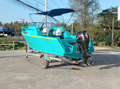 Aluminum Boat 19FT with Suzuki 4 Stroke Outboard 115 hp