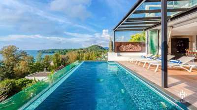 Stunning Sea View 3-Bed Pool Villa in Surin  (ID : PS0944 )