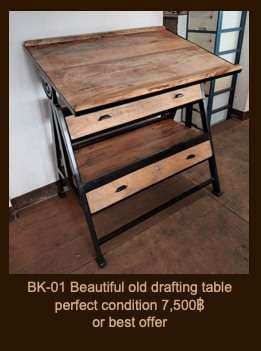 Old drafting table 