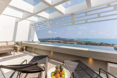 For sale 3 bedroom sea view villa in Chaweng Koh Samui