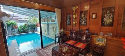 Thai house for sale with private pool ! 