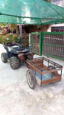 ATV 150 cc with trailer