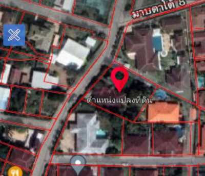 Land with house Pattaya, Banglamung 326 SQW 
