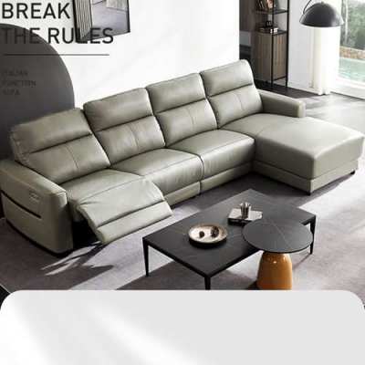 Italian Minimalist Living Room Corner Function Sofa Modern Minimalist 