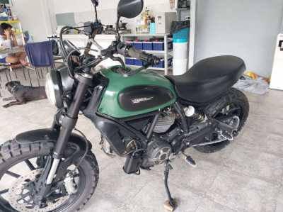 sells ducati scrambler 2015 only 13000 km shock absorber french factor