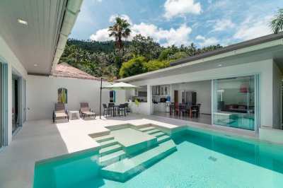 For sale beautiful 3 bedroom pool villa in Lamai Koh Samui 