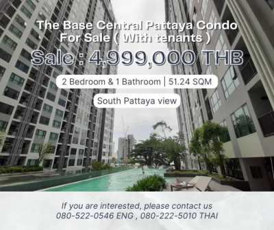 The Base Central Pattaya Condo For Sale ( With tenants ) 