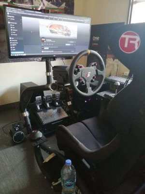 Track Racer sim ring complete simulator, only one in Thailand. 