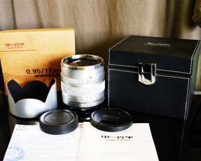 Mitakon Speedmaster 17mm f/0.95 Lens in Box For Olympus, Panasonic MFT