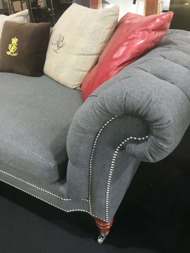 RALPH LAUREN Sofa and two Armchairs
