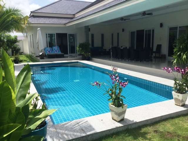 Stylish modern pool villa for sale