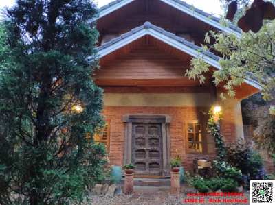 A homestay villa designed in island style, Thep Sadet Coffee Village, 